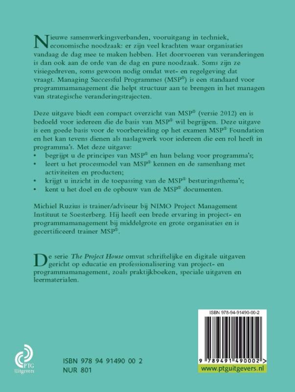 Achterkant van MSP compact