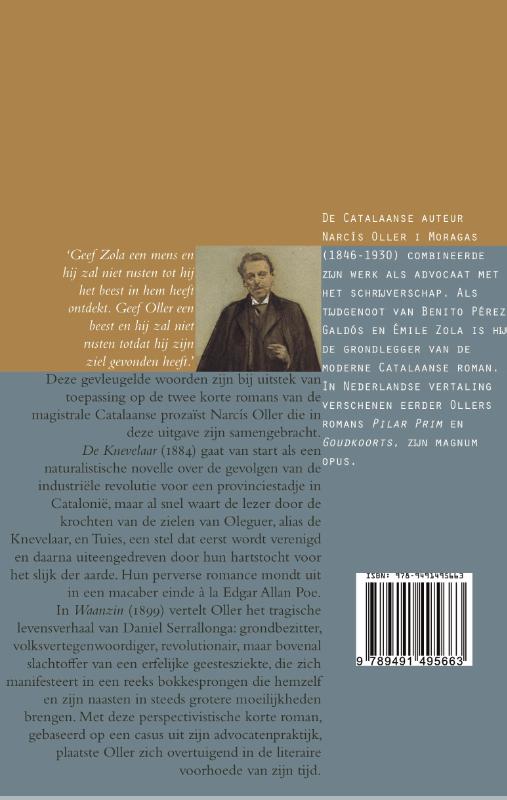 Achterkant van De Knevelaar & Waanzin
