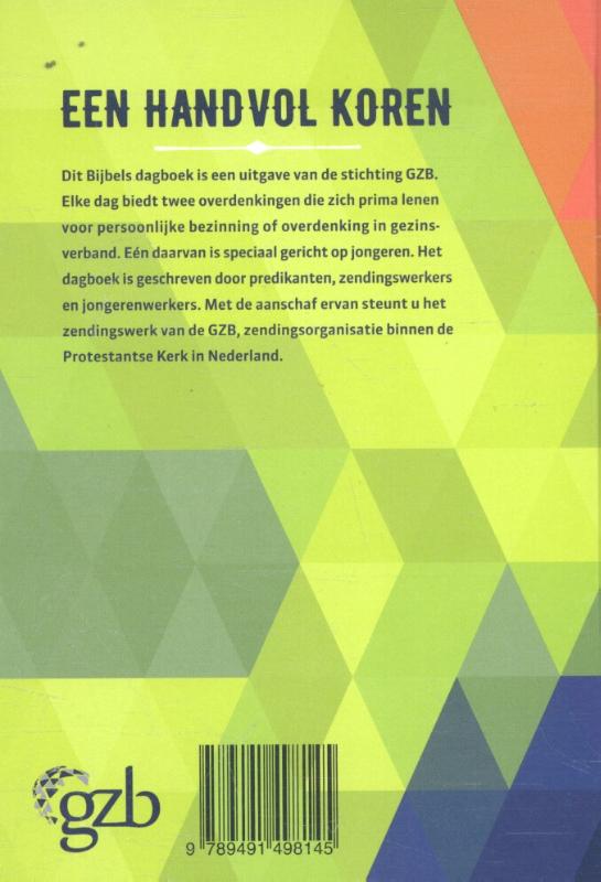 Achterkant van Een handvol koren