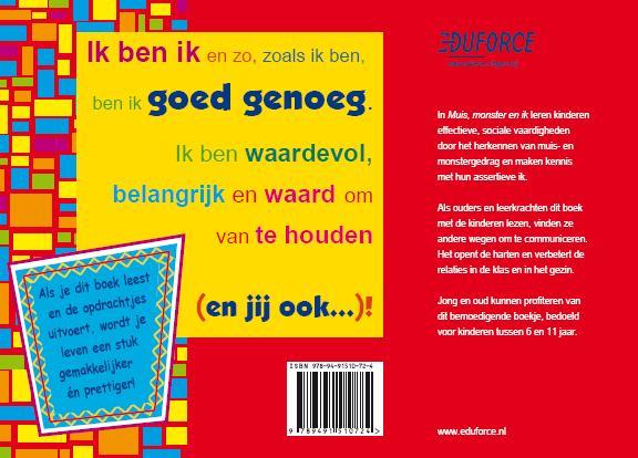 Achterkant van Muis, monster en ik