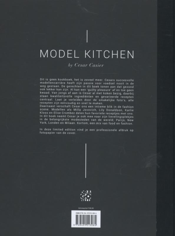 Achterkant van Model Kitchen