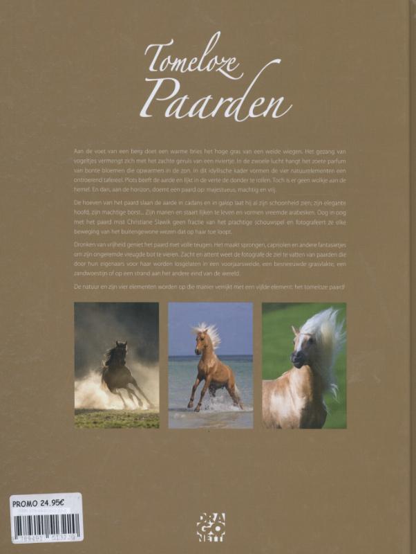 Achterkant van Tomeloze paarden