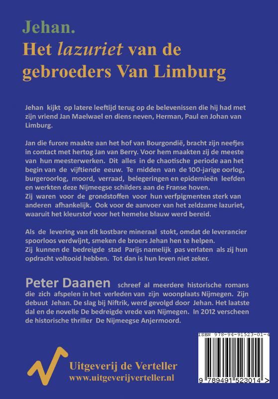 Achterkant van Het lazuriet van de gebroeders van Limburg