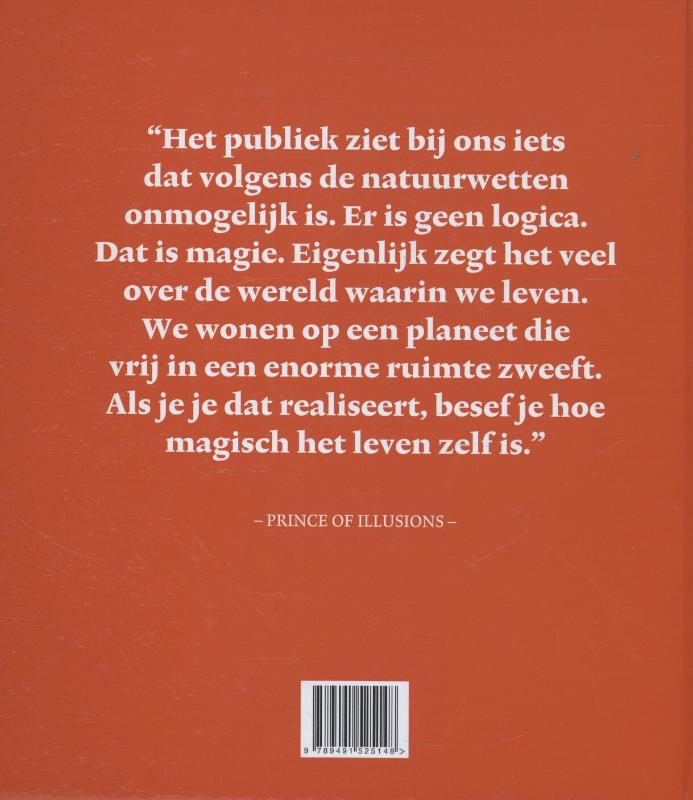 Achterkant van Passie voor illusie