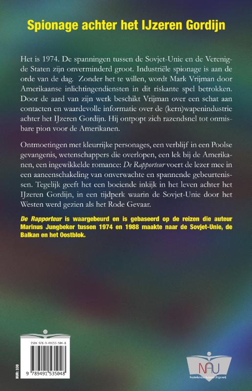 Achterkant van De rapporteur