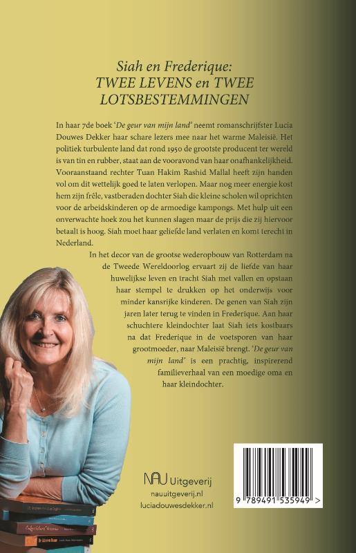 Achterkant van De geur van mijn land