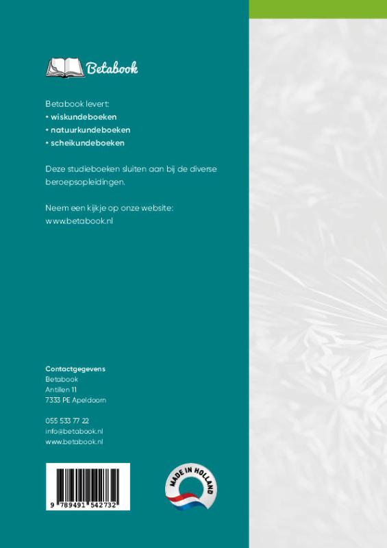 Achterkant van Natuurkunde
