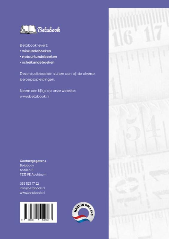 Achterkant van 1