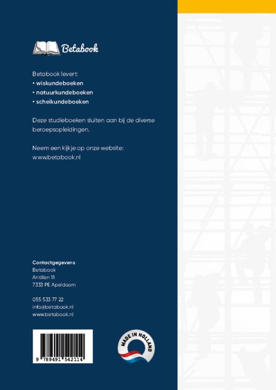 Achterkant van 1 Bouw-infra