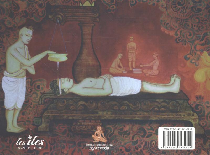 Achterkant van Ayurveda