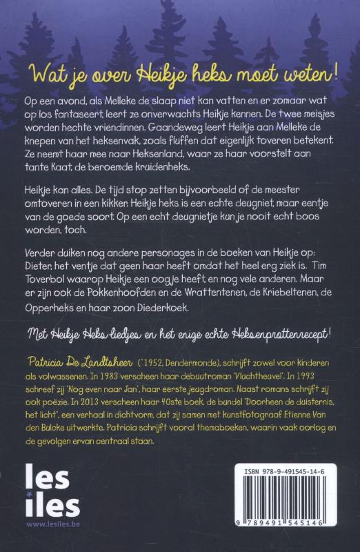Achterkant van Heikje heks