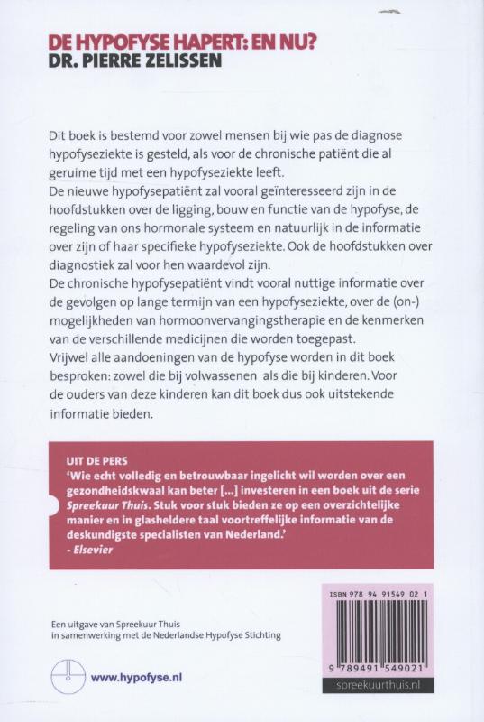 Achterkant van De hypofyse hapert en nu?