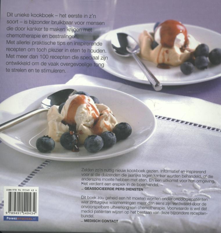 Achterkant van Gezond eten rond chemotherapie