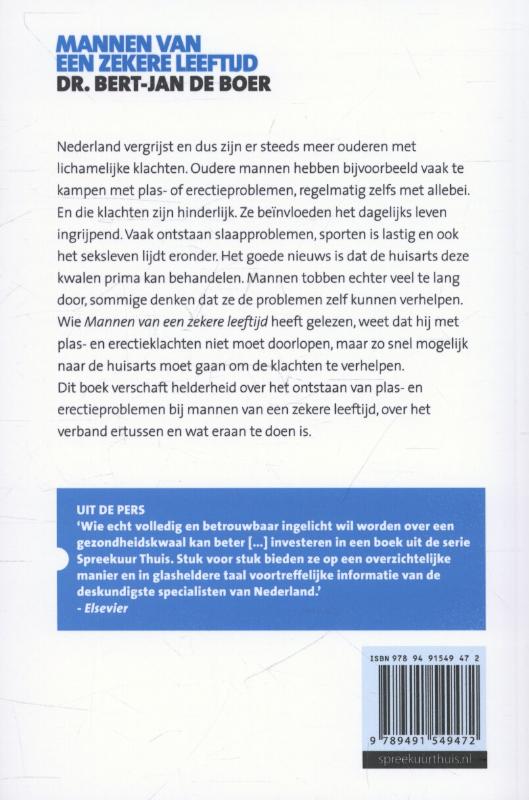 Achterkant van Mannen van een zekere leeftijd