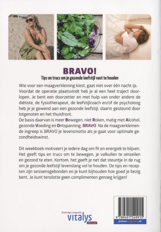 Achterkant van Bravo!