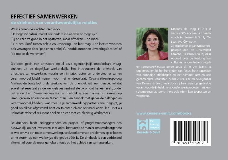 Achterkant van Effectief samenwerken