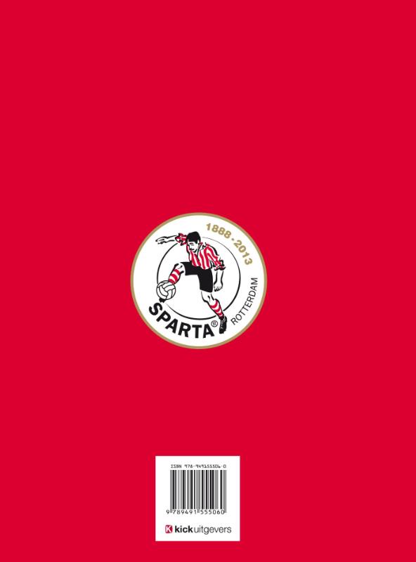 Achterkant van 125 jaar Sparta