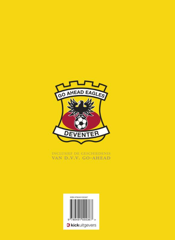 Achterkant van Go Ahead Eagles Deventer