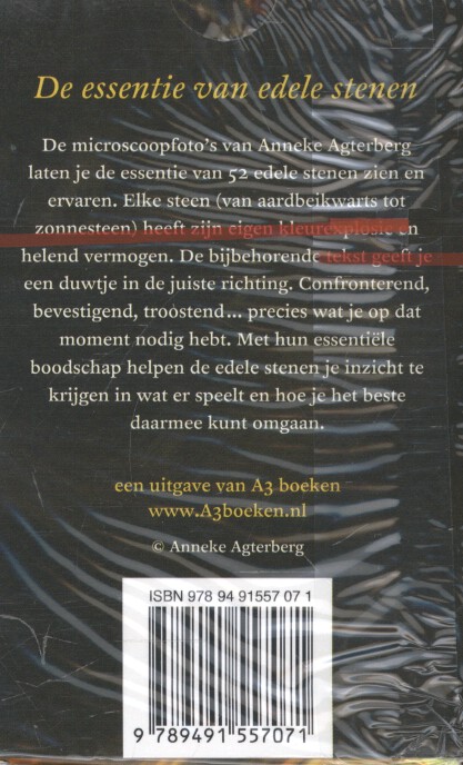 Achterkant van De essentie van edele stenen