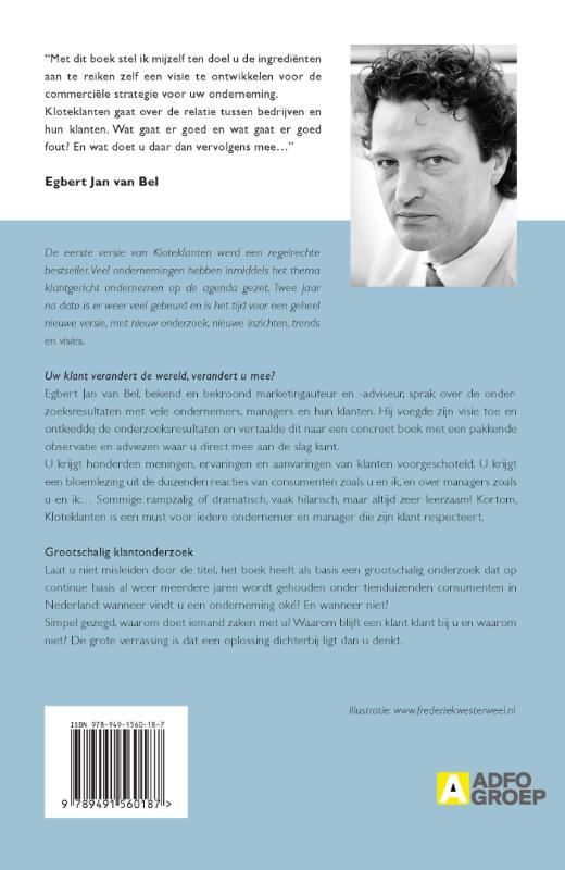 Achterkant van Kloteklanten