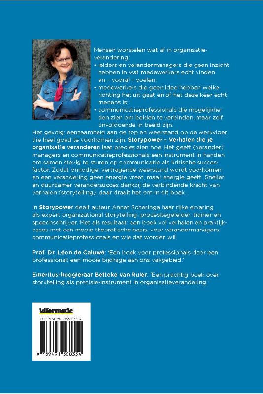 Achterkant van Storypower