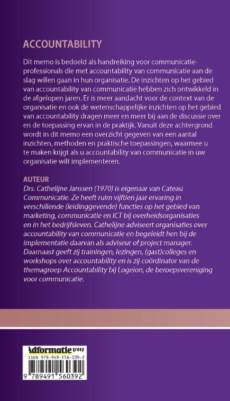 Achterkant van Accountability