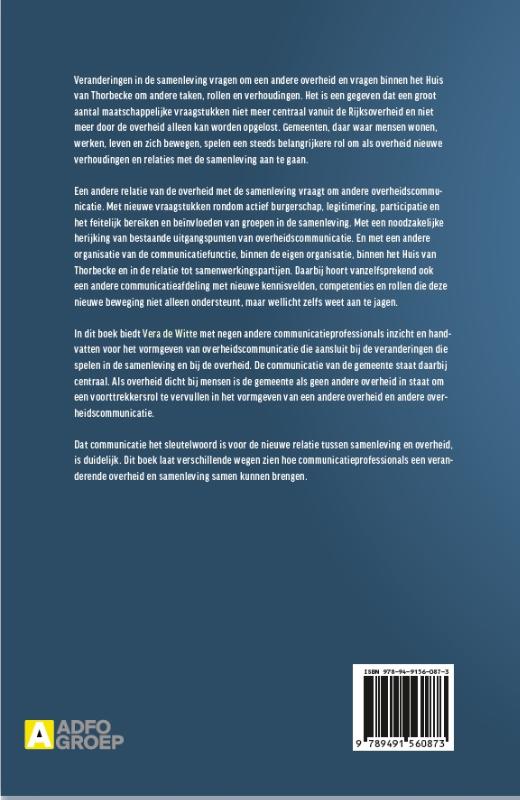 Achterkant van De gemeente centraal