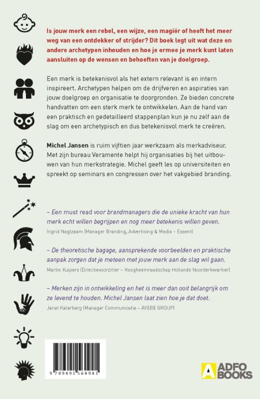Achterkant van De vijf stappen naar een betekenisvol merk