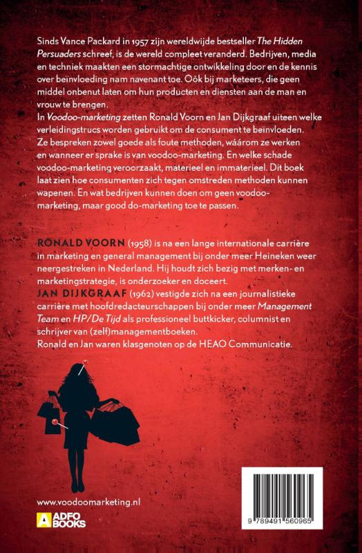 Achterkant van Voodoo-marketing