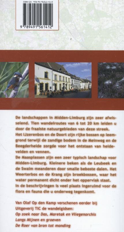 Achterkant van Natuurparels in Midden-Limburg