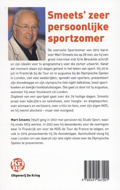 Achterkant van Dagboek van een sportgek