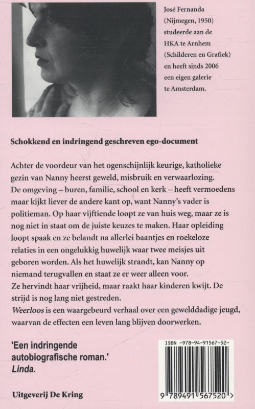 Achterkant van Weerloos