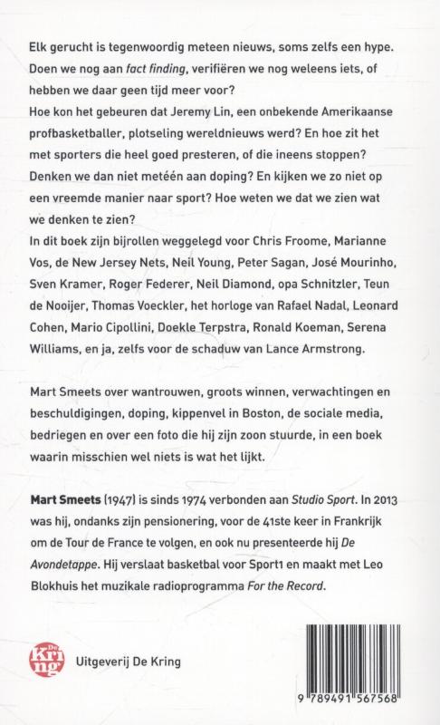 Achterkant van Niets is wat het lijkt