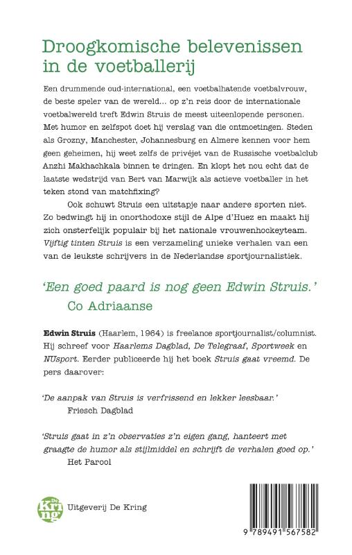 Achterkant van Vijftig tinten struis