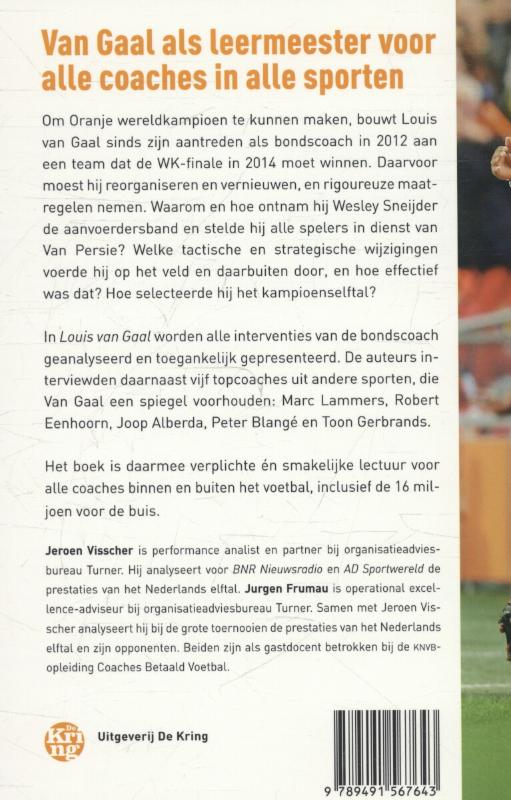 Achterkant van Louis van Gaal