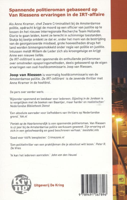 Achterkant van De IRT-infiltrant