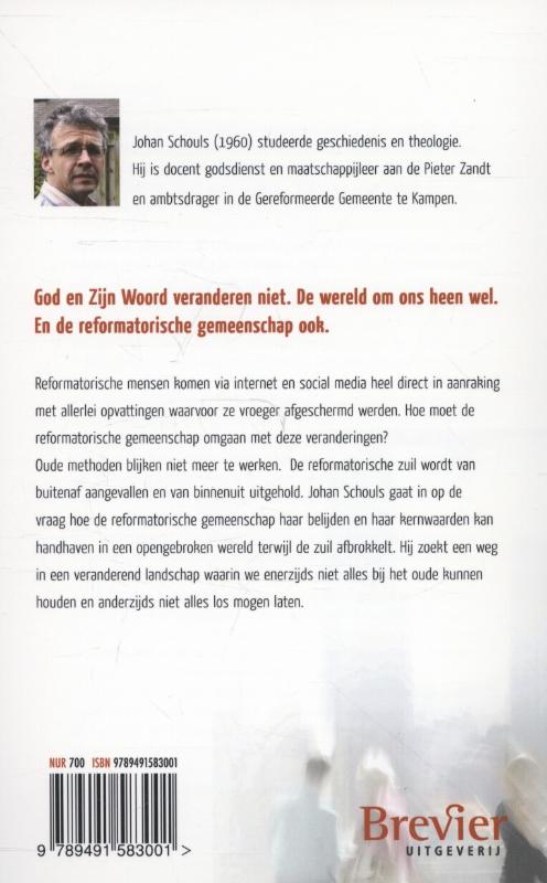 Achterkant van Up to date gereformeerd
