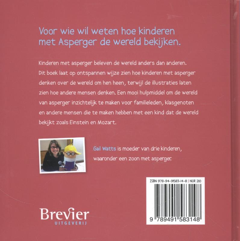 Achterkant van Kevin denkt