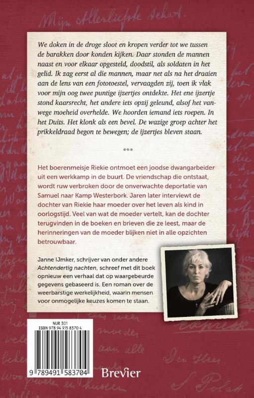 Achterkant van Wij hadden het leven lief