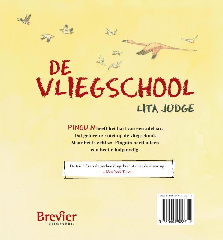 Achterkant van De vliegschool