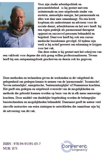 Achterkant van Handboek voor de energetische praktijk