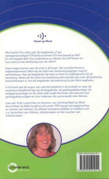 Achterkant van Wie beslist