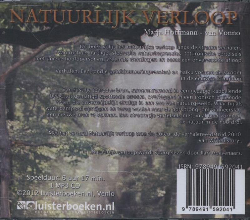 Achterkant van Natuurlijk verloop