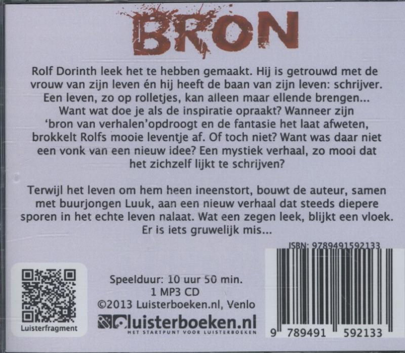 Achterkant van Bron