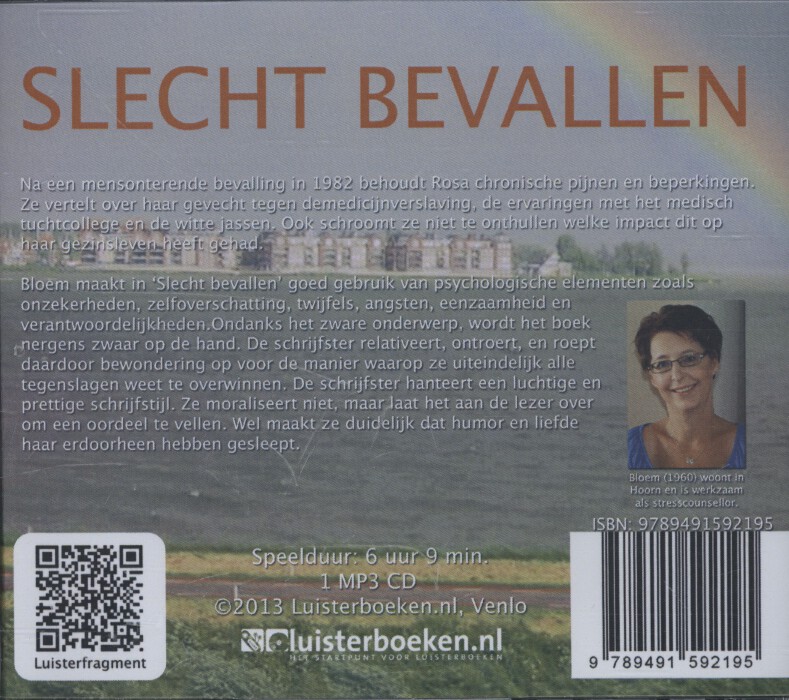 Achterkant van Slecht bevallen