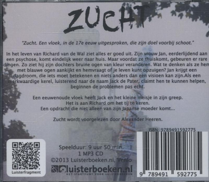Achterkant van Zucht