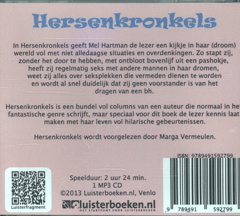 Achterkant van Hersenkronkels