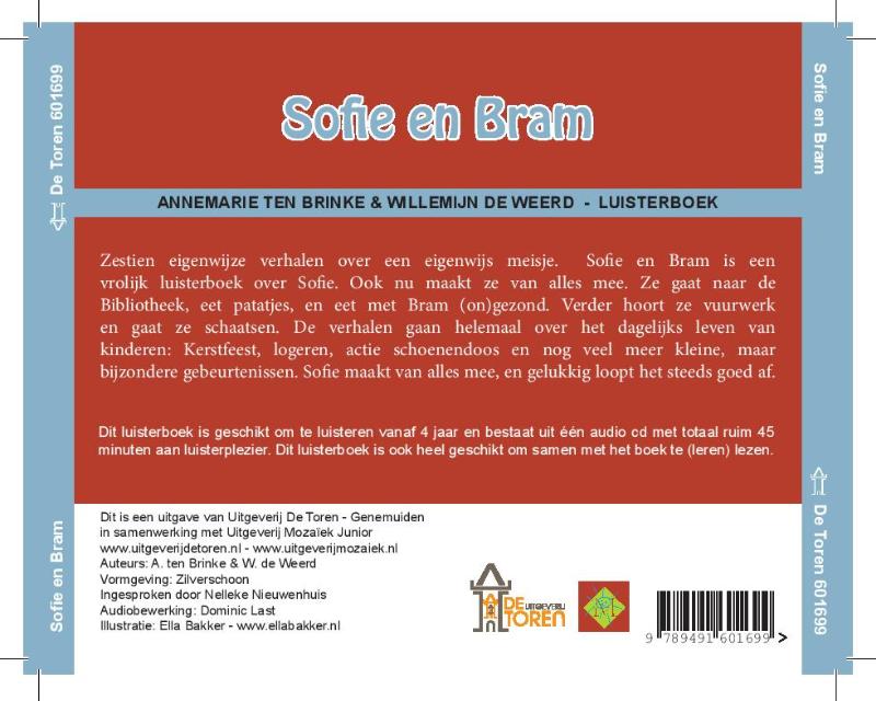 Achterkant van Sofie en Bram