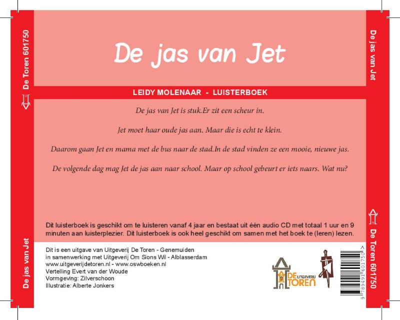 Achterkant van De jas van Jet