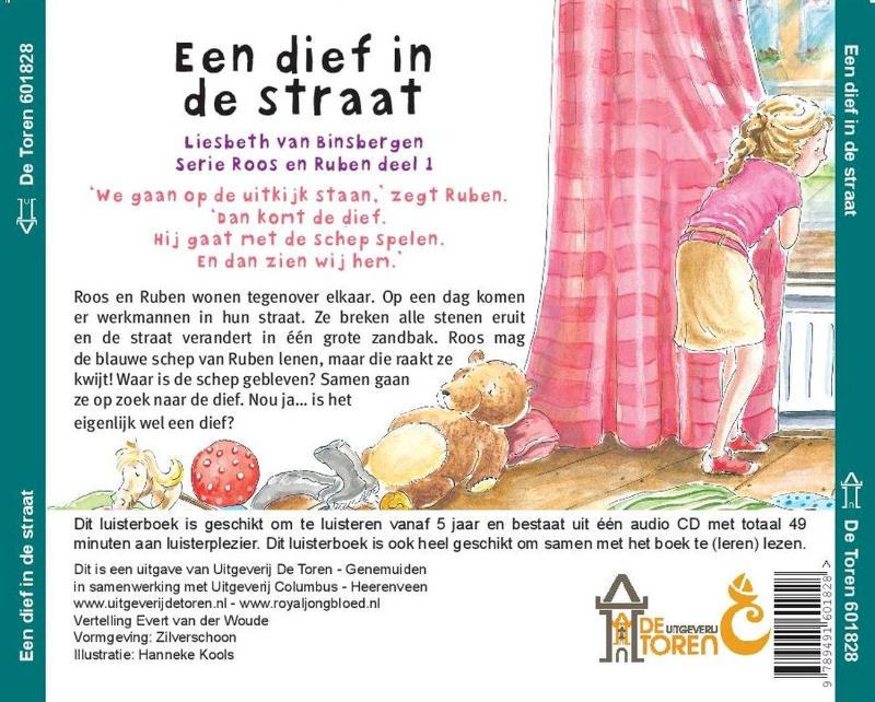 Achterkant van Dief in de straat